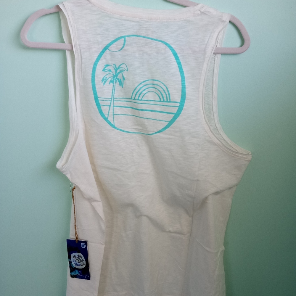 "If found, please return to Hawaii" tank top!